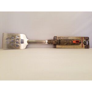 MOSSY OAK Stainless Steel BBQ Turner | Item 5163150 | Lifetime Limited Warranty